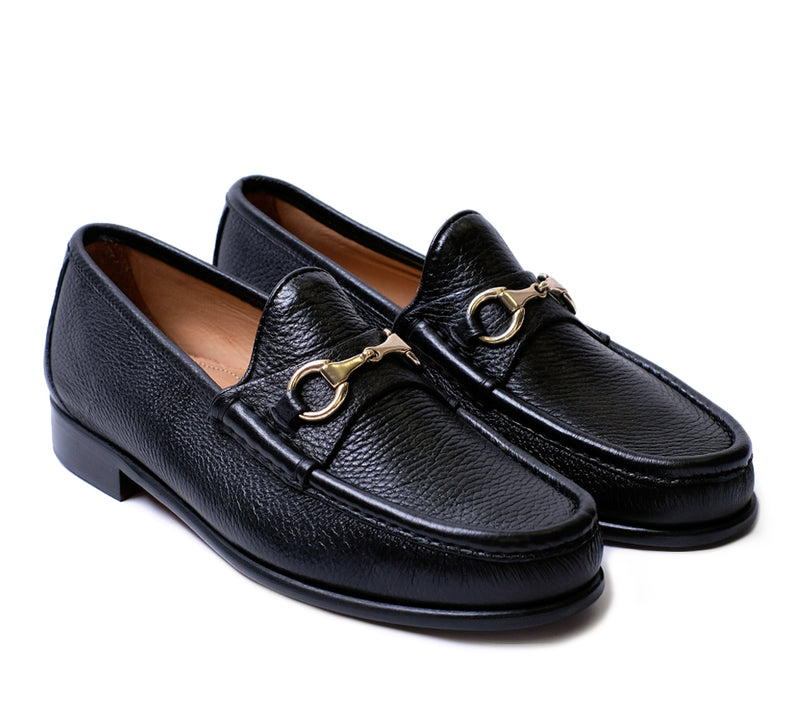 Beaufoy Loafer - Black Grain