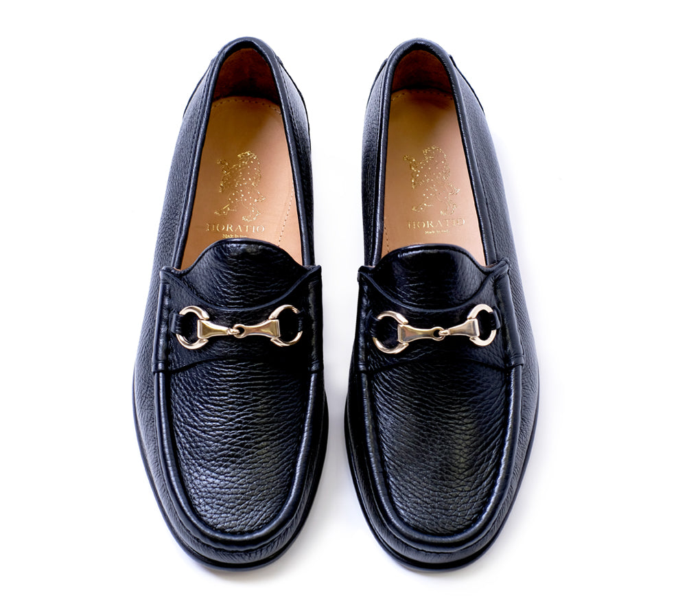 Beaufoy Loafer Black Grain – Horatio