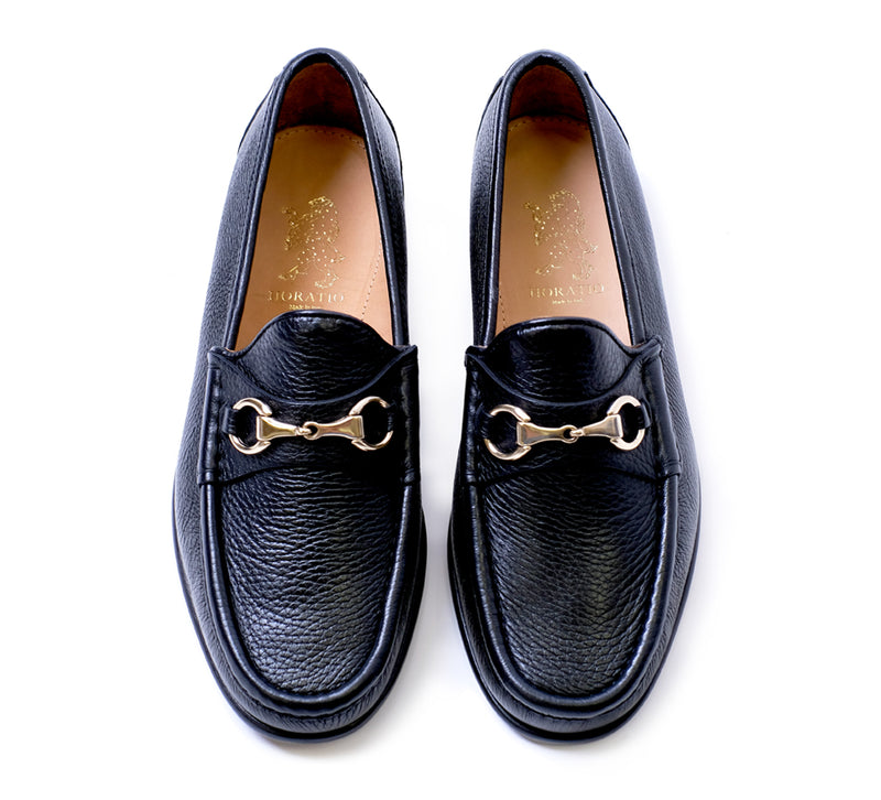 Beaufoy Loafer - Black Grain