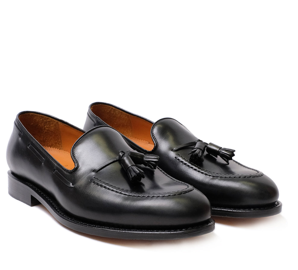 Gresham Loafer - Black Calf Leather – Horatio