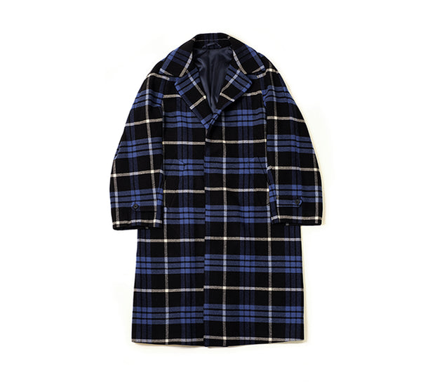 Kilmore Coat - Navy Check