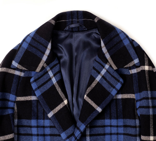 Kilmore Coat - Navy Check