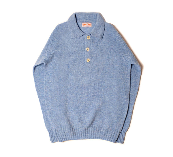 Cowdray Shaggy Polo - Blue