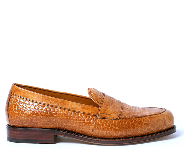 Dartmouth Loafer - Tan Croc