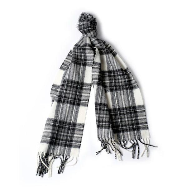 Tartan Scarf - Grey Dress Steart