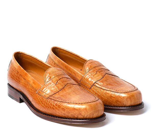 Dartmouth Loafer - Tan Croc