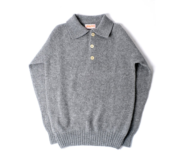 Cowdray Shaggy Polo - Grey