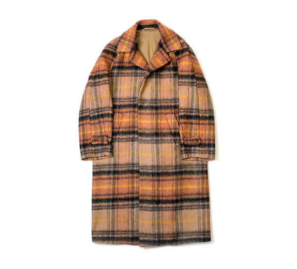 Kilmore Coat - Orange Check