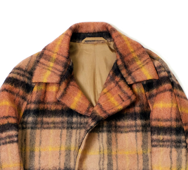 Kilmore Coat - Orange Check