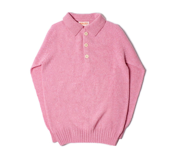 Cowdray Shaggy Polo - Pink