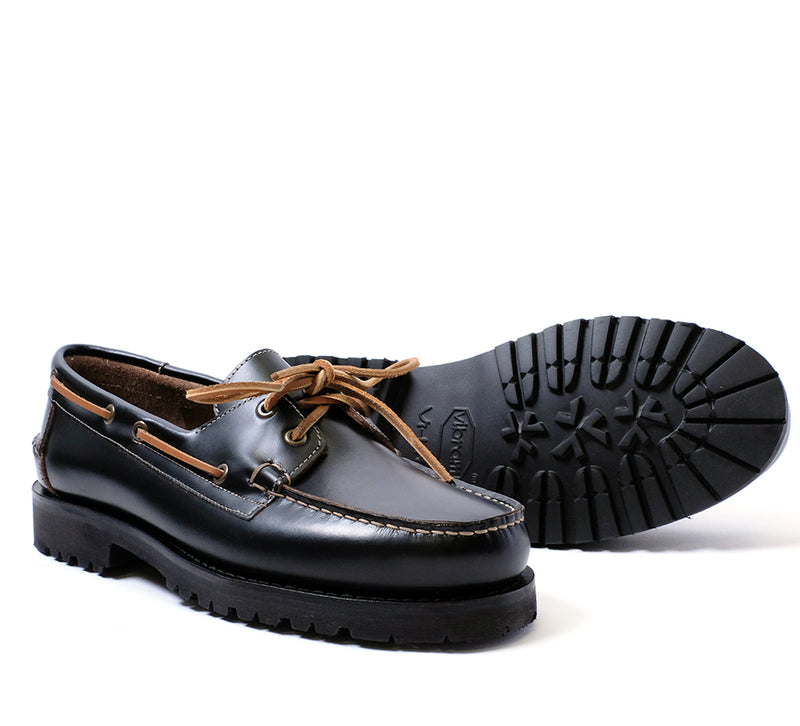 Port Moc Adventurer - Black Calf