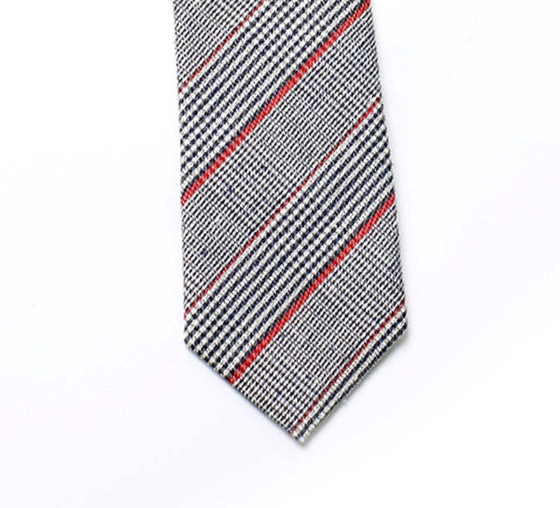 Deadstock Como Silk Tie - Prince Of Wales